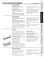 Предварительный просмотр 11 страницы GE ETS18XBPFRBB and Owner'S Manual And Installation Instructions