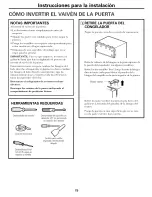 Предварительный просмотр 79 страницы GE ETS18XBPFRBB and Owner'S Manual And Installation Instructions