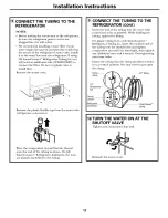 Предварительный просмотр 17 страницы GE ETS22SBSARSS and Owner'S Manual And Installation Instructions