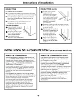 Preview for 46 page of GE ETS22SBSARSS and Owner'S Manual And Installation Instructions