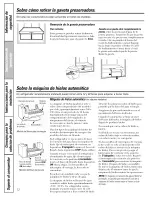 Preview for 72 page of GE ETS22XBPCRBB Owner'S Manual & Installation Instructions