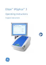GE Ettan IPGphor 3 Operating Instructions Manual preview