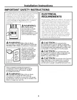 Preview for 3 page of GE EVM1750DP1BB Installation Instructions Manual