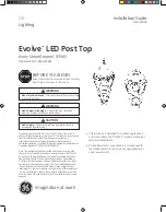 Preview for 1 page of GE Evolve Avery StreetDreams EPAS Installation Manual