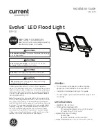 Preview for 1 page of GE Evolve EFH1 Installation Manual