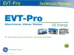 GE EVT-Pro Technical Manual preview