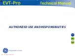 Предварительный просмотр 8 страницы GE EVT-Pro Technical Manual