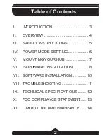 Preview for 2 page of GE "Executive Series" USB 2.0 HO97864 Instruction Manual