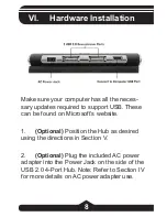 Preview for 8 page of GE "Executive Series" USB 2.0 HO97864 Instruction Manual