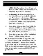 Preview for 23 page of GE "ExecutiveSeries"USB2.0 HO97863 Instruction Manual