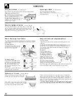 Preview for 10 page of GE Export G-Line Use And Care Manual