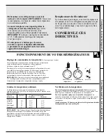 Preview for 25 page of GE Export G-Line Use And Care Manual