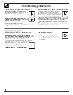 Preview for 28 page of GE Export G-Line Use And Care Manual