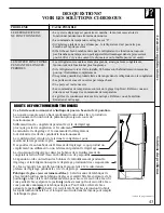 Preview for 43 page of GE Export G-Line Use And Care Manual