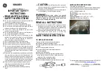 GE FCB-XM-3D-MK0292-120V Instruction Manual preview