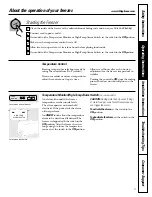 Preview for 5 page of GE FCM13 Owner'S Manual & Installation Instructions