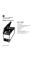 Preview for 2 page of GE FCM20DM Specification