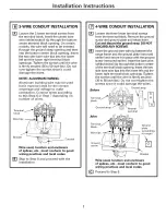 Preview for 7 page of GE Free-Standing Electric Range Installation Instructions Manual