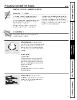 Preview for 13 page of GE FUF12 Owner'S Manual & Installation Instructions