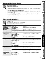 Preview for 11 page of GE FUM14 Owner'S Manual & Installation Instructions