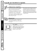 Preview for 28 page of GE FUM14 Owner'S Manual & Installation Instructions