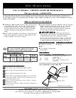 Preview for 9 page of GE FXSCH Use And Care & Installation Instructions Manual