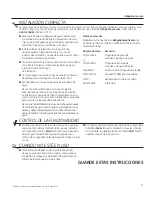 Preview for 19 page of GE G005 Use And Care Manual