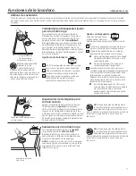 Preview for 23 page of GE G006 Use And Care Manual