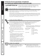 Preview for 14 page of GE G135 Owner'S Manual