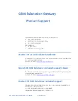 Preview for 7 page of GE G500 Instruction Manual