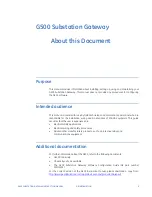 Preview for 9 page of GE G500 Instruction Manual