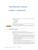 Preview for 11 page of GE G500 Instruction Manual