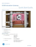 GE G500 Quick Start Manual preview