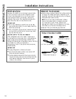 Preview for 16 page of GE G6S28TSLSS Owner'S Manual