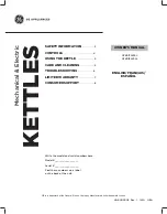 GE G7KD15SSPSS Owner'S Manual preview