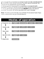 Preview for 14 page of GE GARETT User Manual