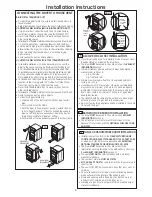 Preview for 6 page of GE Gas Dryer Installation Instructions Manual