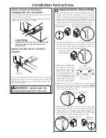 Preview for 8 page of GE Gas Dryer Installation Instructions Manual