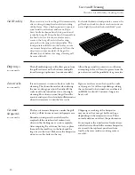 Preview for 20 page of GE Gas Grill Use And Care Manual