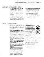 Preview for 4 page of GE Gas Ranges Owner'S Manual