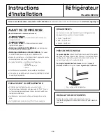 Предварительный просмотр 26 страницы GE GBC12 and Owner'S Manual And Installation Instructions