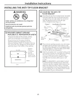 Preview for 15 page of GE GBC121AX and Owner'S Manual And Installation Instructions