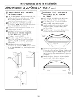 Preview for 56 page of GE GBC121AX and Owner'S Manual And Installation Instructions