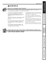 Preview for 3 page of GE GBC12IAXLSS Owner'S Manual And Installation Instructions