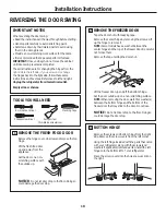 Предварительный просмотр 10 страницы GE GBE10ES Owner'S Manual And Installation Instructions