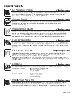 Предварительный просмотр 52 страницы GE GBE10ES Owner'S Manual And Installation Instructions