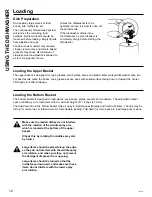 Предварительный просмотр 12 страницы GE GBF 412 Series Owner'S Manual