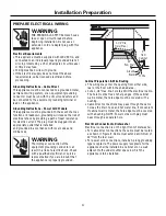 Preview for 4 page of GE GBF630SGLBB Installation Instructions Manual