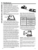 Preview for 30 page of GE GBF655 Series Owner'S Manual