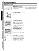 Preview for 8 page of GE GBS18SBPARSS and Owner'S Manual And Installation Instructions